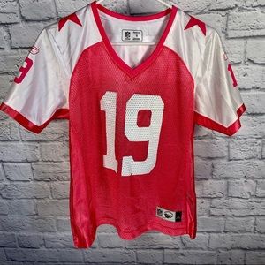 NFL Dallas Cowboys Austin No. 19 Pink Jersey sz M